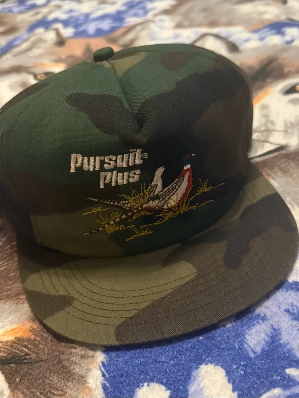 Olive Green Camouflage Hunting Cap